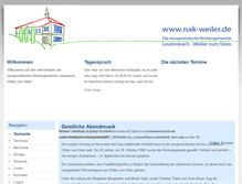 Tablet Screenshot of nak-weiler.de